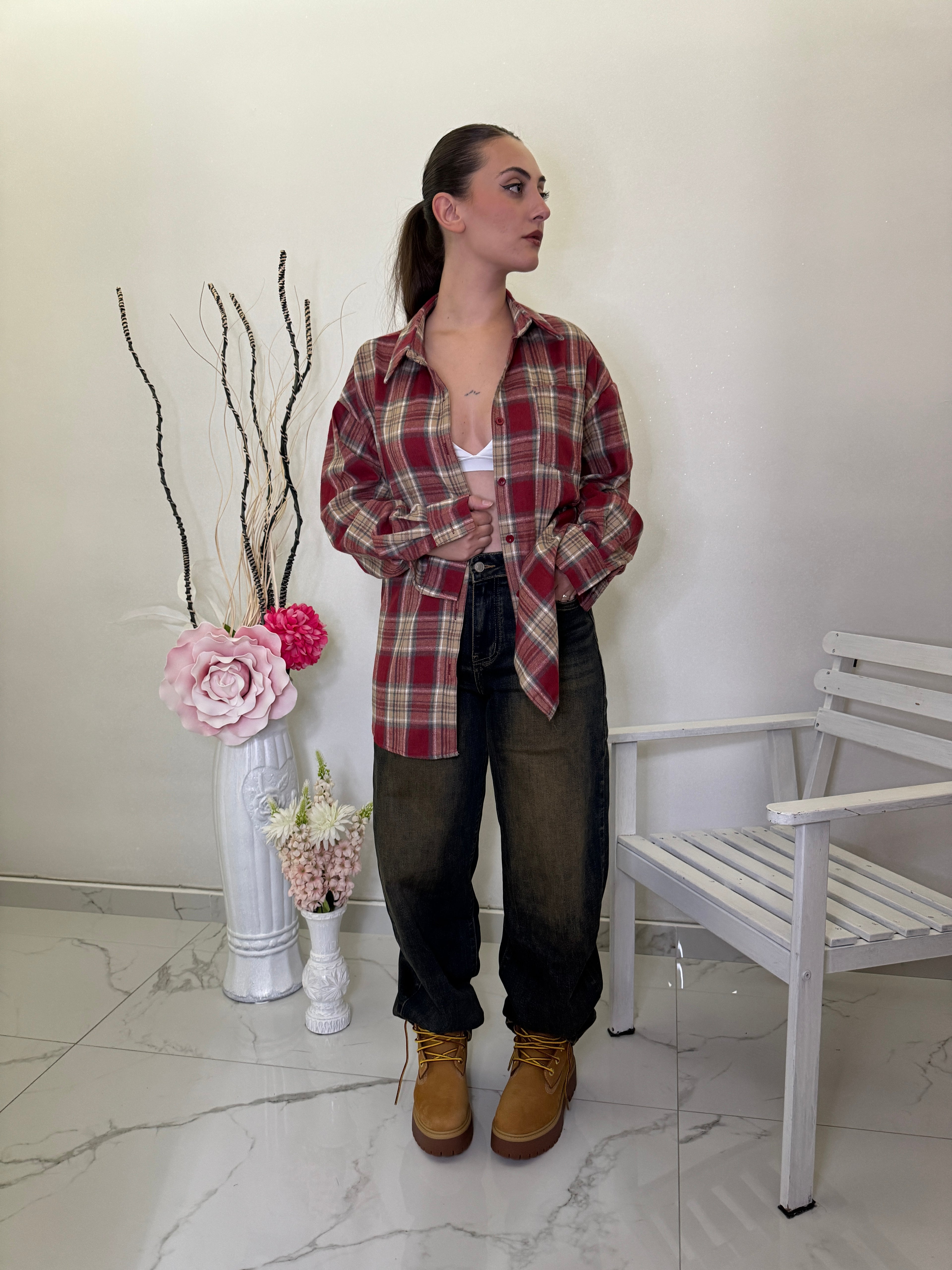 Camicia Crossover
