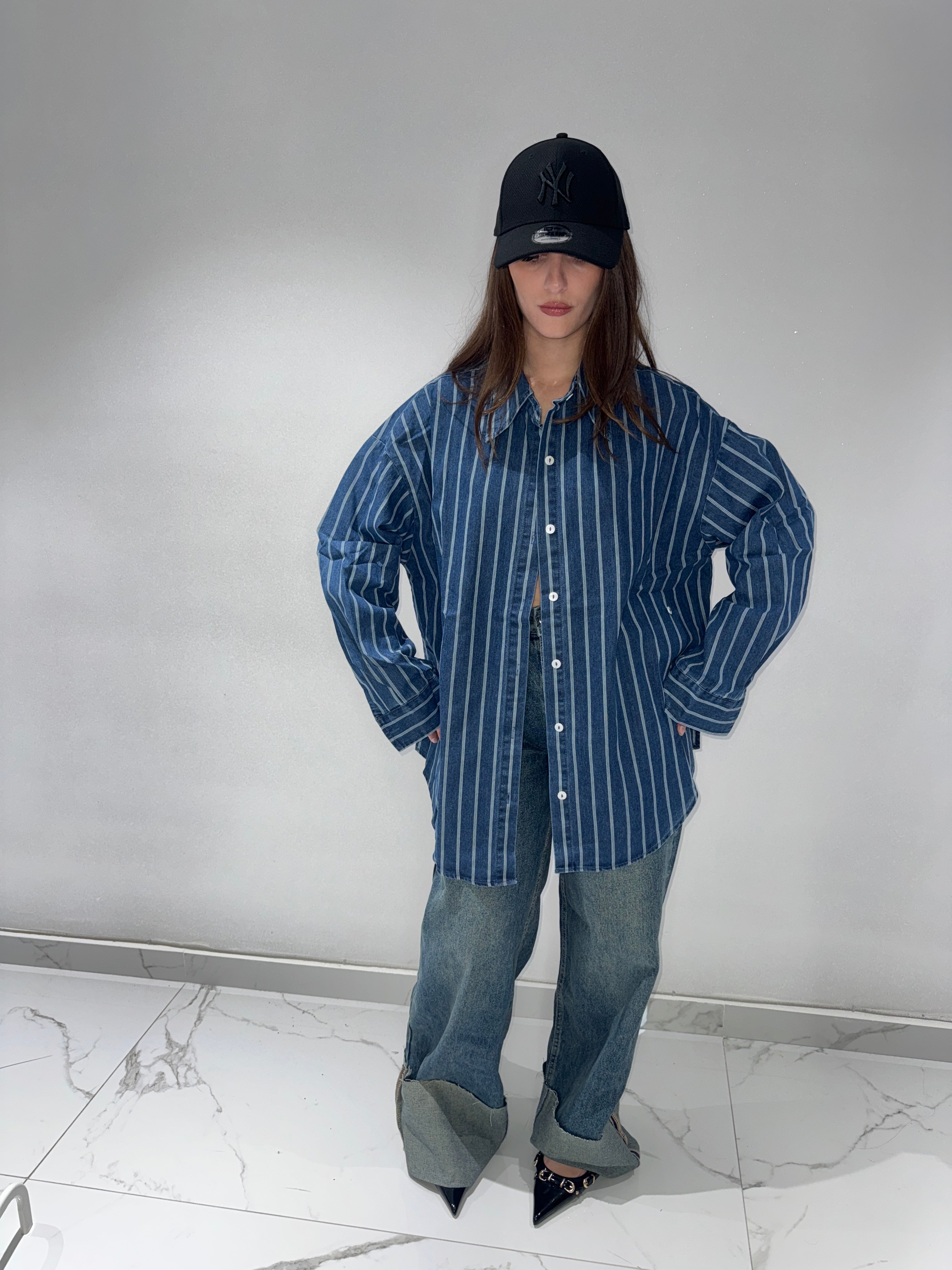 Camicia Denim Boyfriend