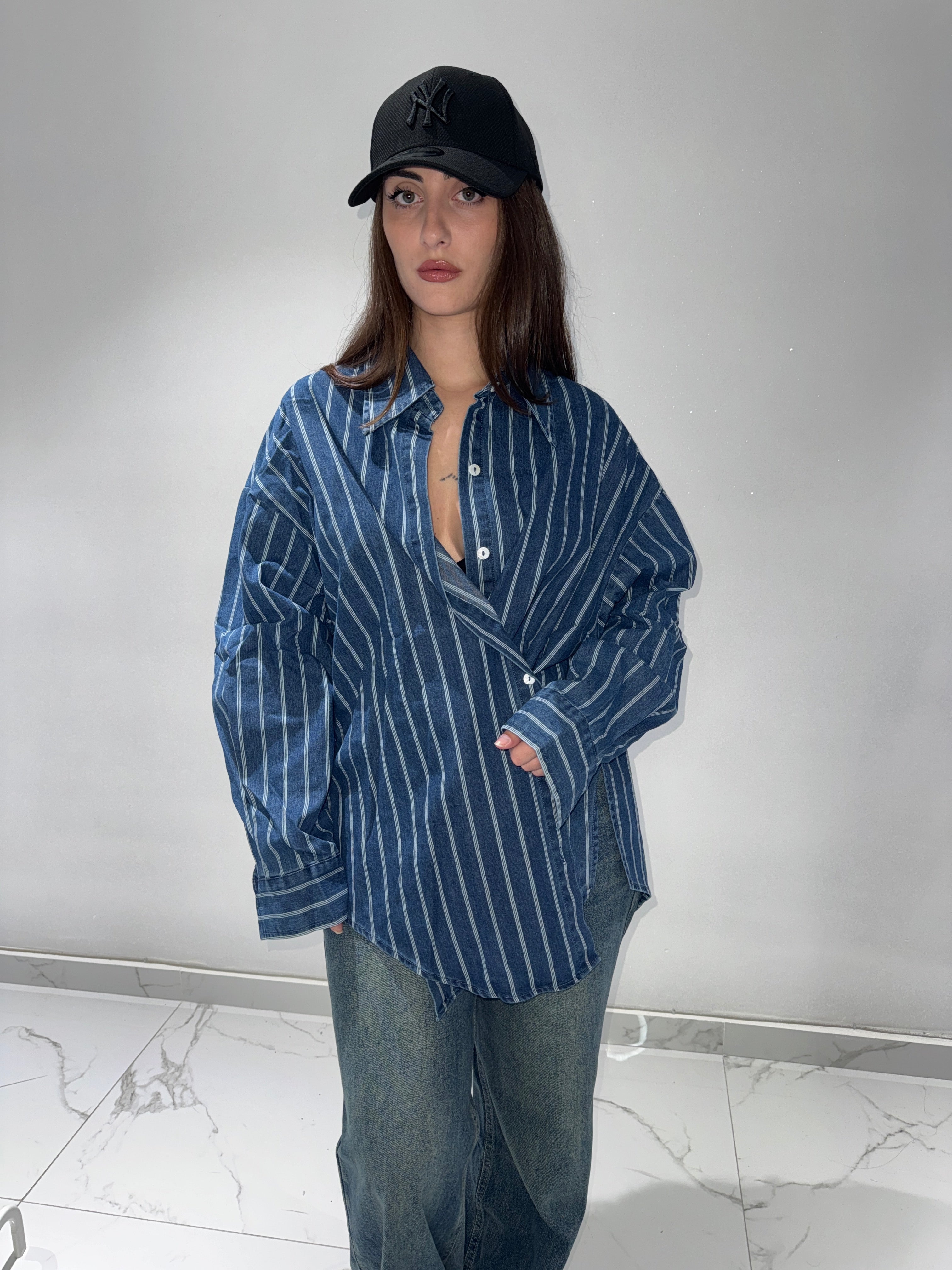 Camicia Denim Boyfriend