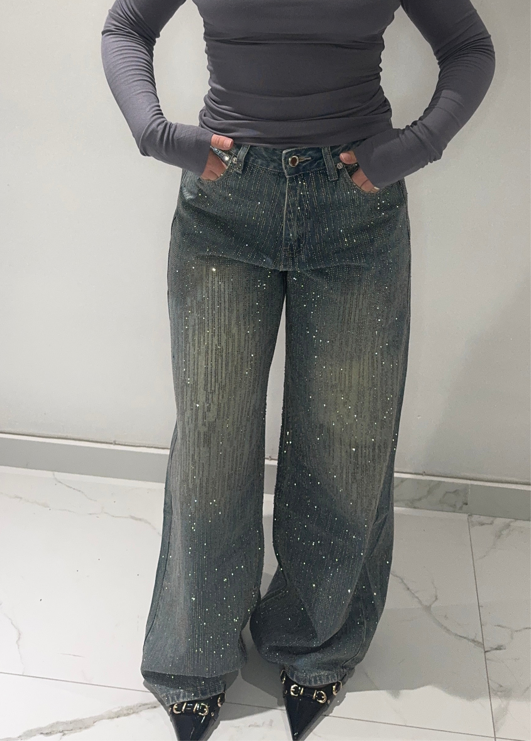Jeans Strass