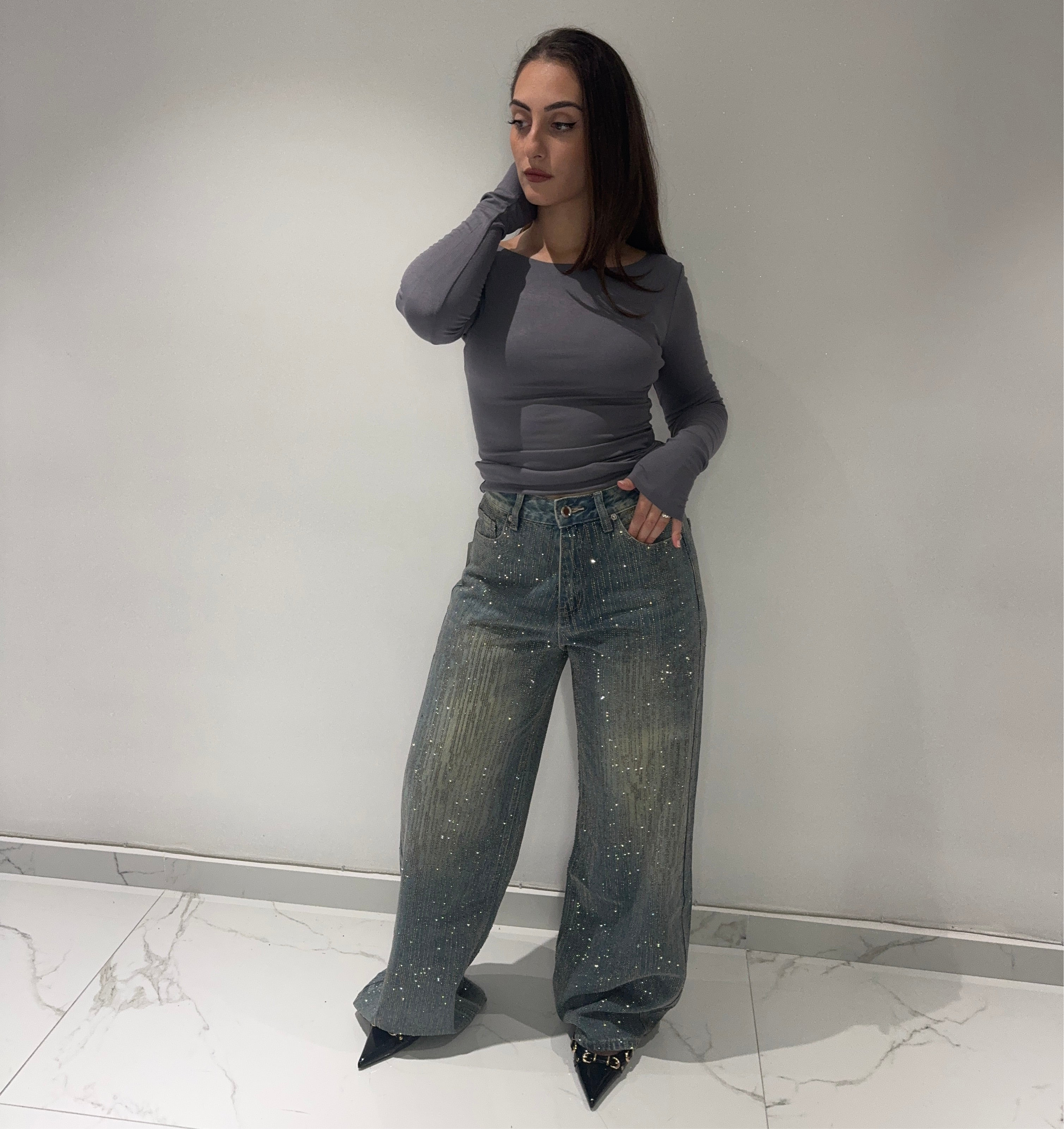 Jeans Strass
