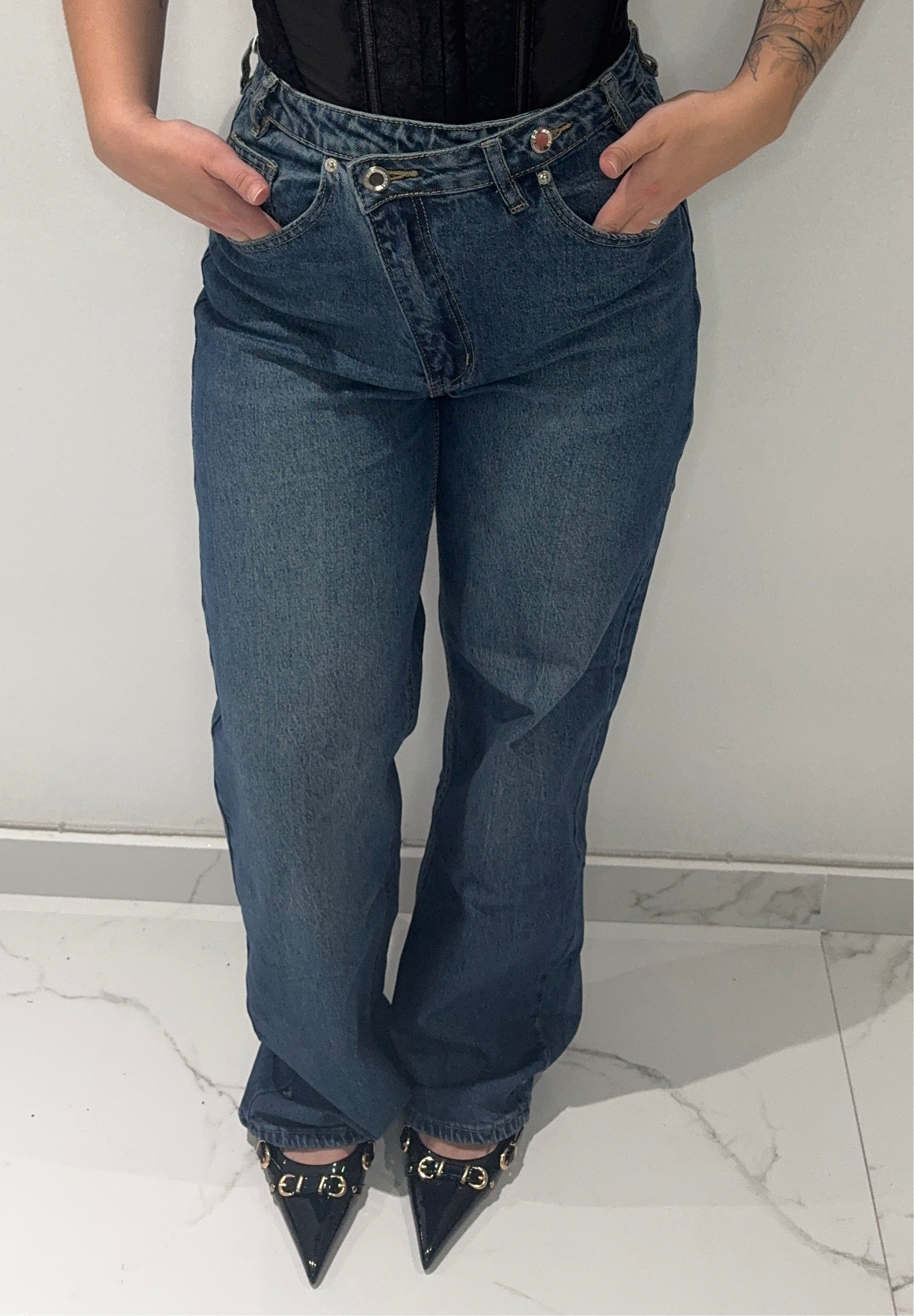 Jeans Asimmetrico